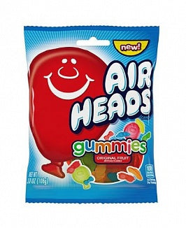 Airhead Gummies Peg Bag 108g