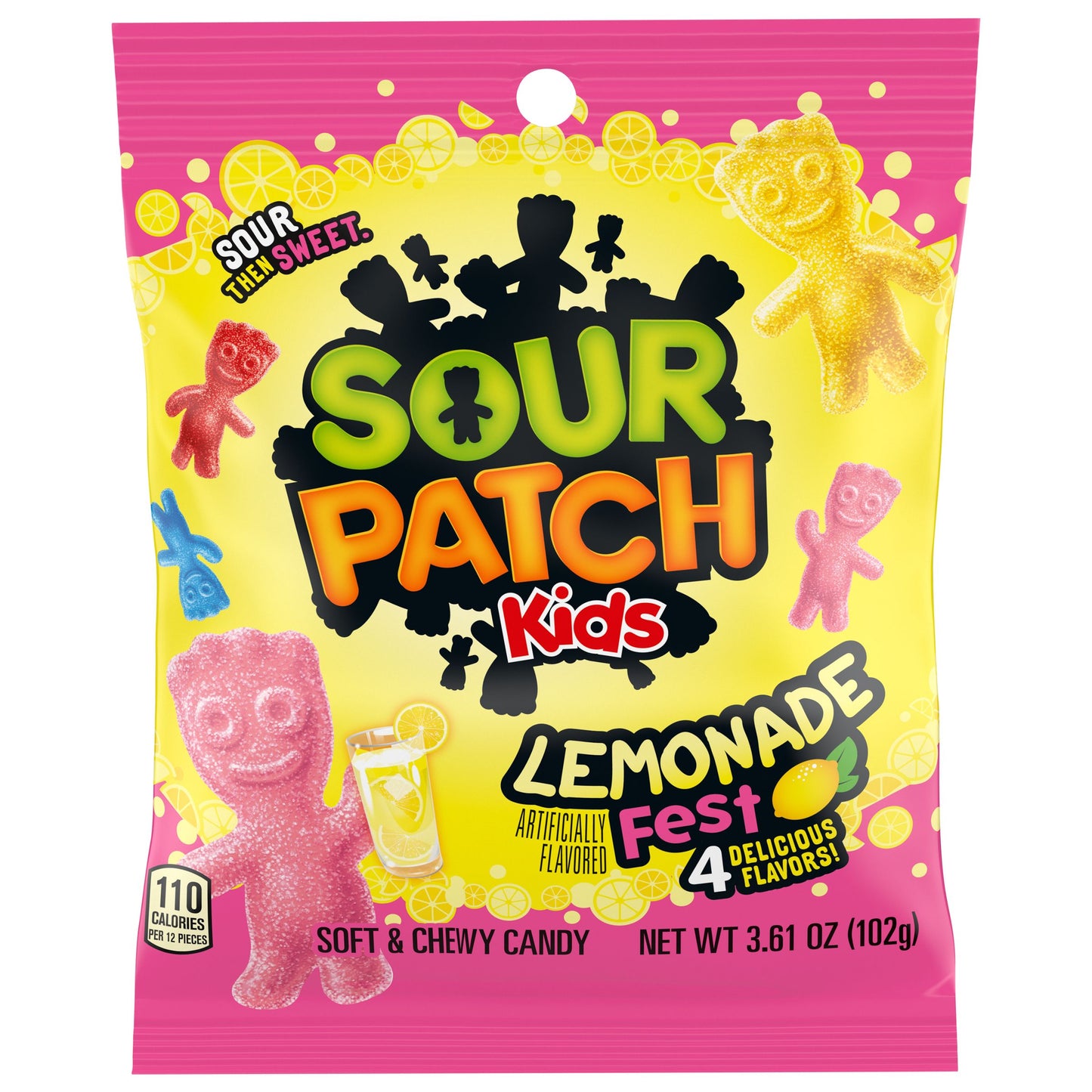 Sour Patch Kids Lemonade Fest Peg Bag 102g