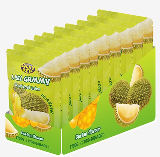 Durian Peel Gummy – Dare to Try! 🌟| 170g Pack