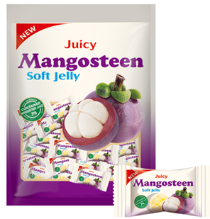 Mangosteen Juicy Fruit Soft Gummy | 100g Display Box