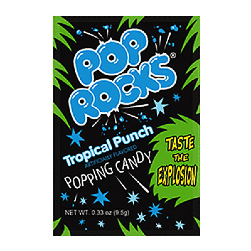 Pop Rocks Tropical Fruit Punch .33oz