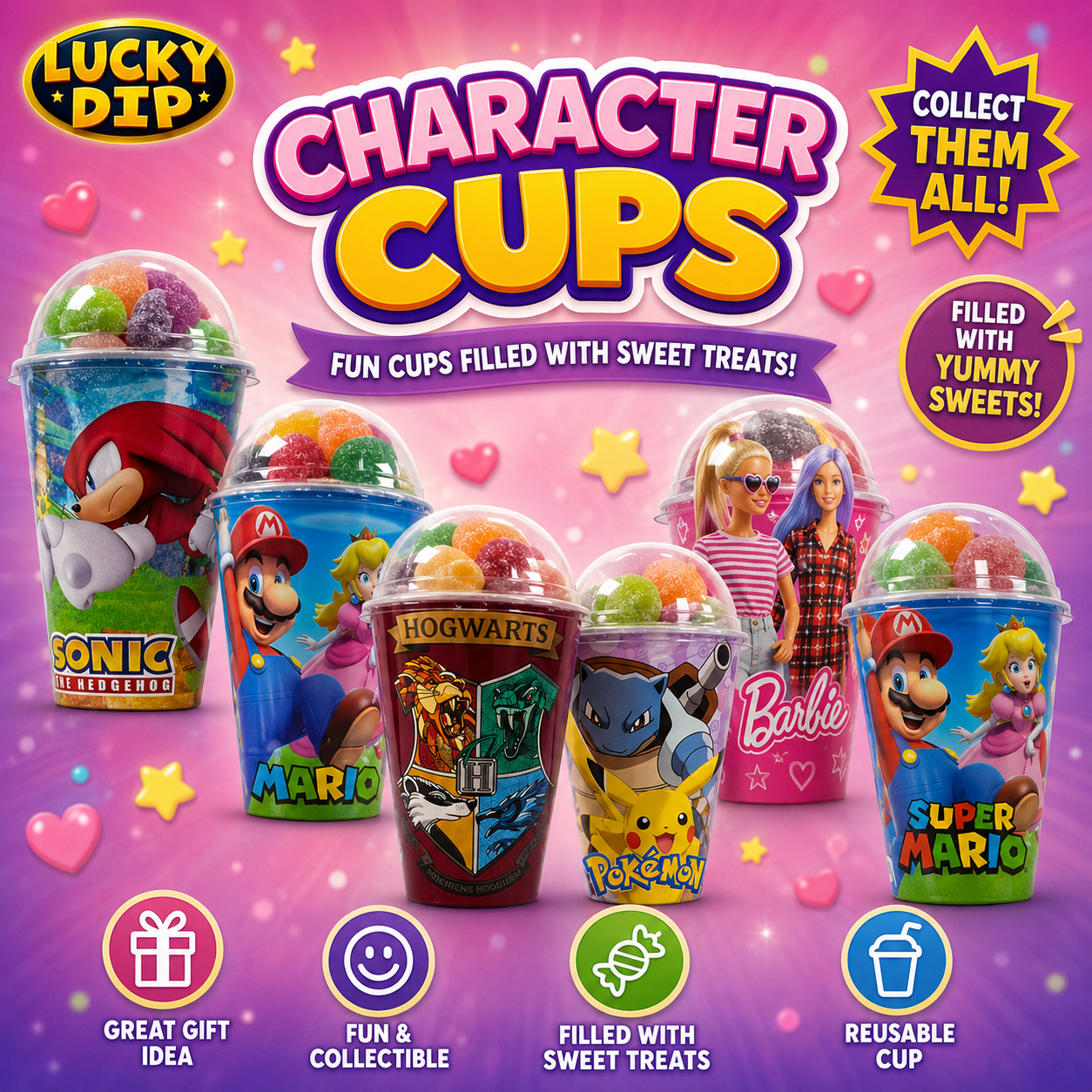 Character Cups