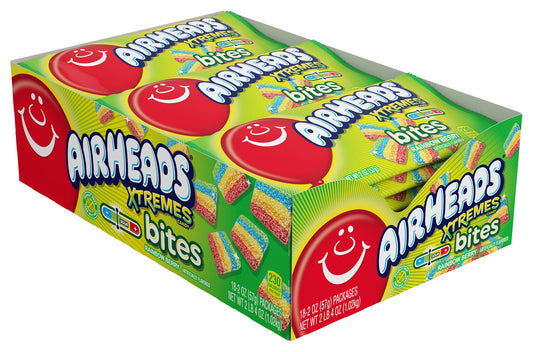 Airheads Extreme Bites Rainbow Berry Mini Bag 57g