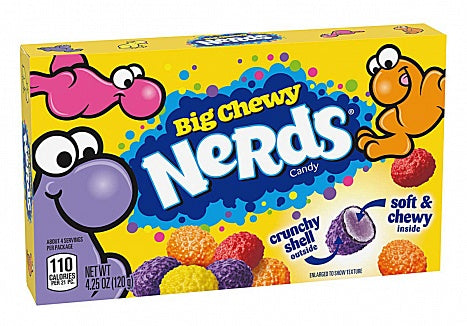 Big Chewy Nerds Theatre Box 120g