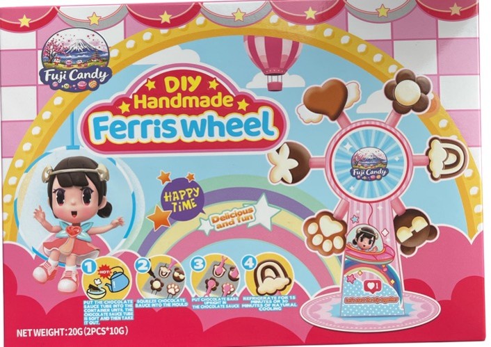 Create Your Own Chocolate Ferris Wheel Kit – Build & Indulge🎡
