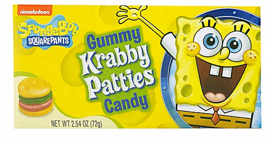 Krabby Patties Original Candy Theatre Box 72g