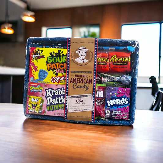 Large Mixed American Candy Hamper