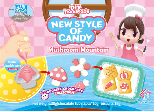 Create Your Own Biscuit & Chocolate Decoration Kit – Dip & Design 🍄