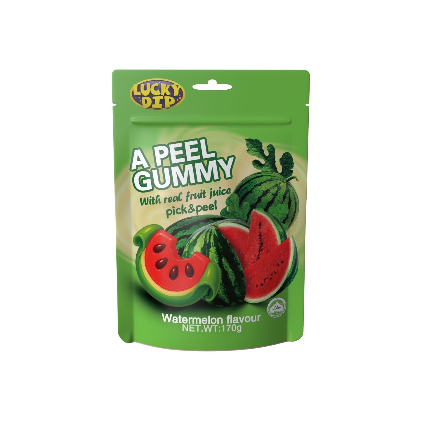 Watermelon Peel Gummy - Juicy Watermelon Twist 🍉 | Display