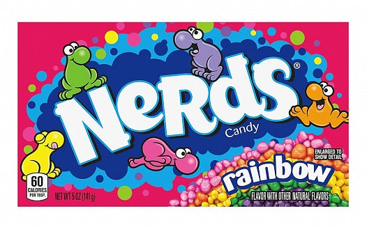 Rainbow Nerds 141g Theatre Box