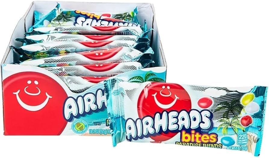 Airheads Bites Paradise Blends Mini Bags 57g