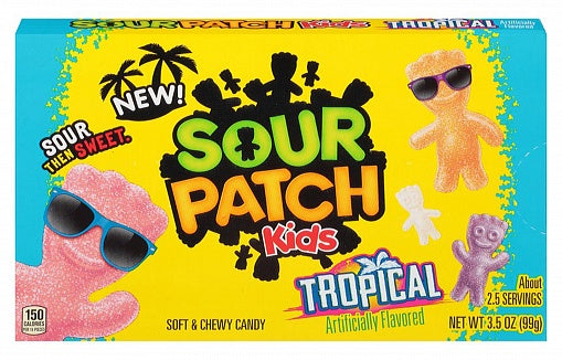 Sour Patch Kids Tropical Theatre Box 99g