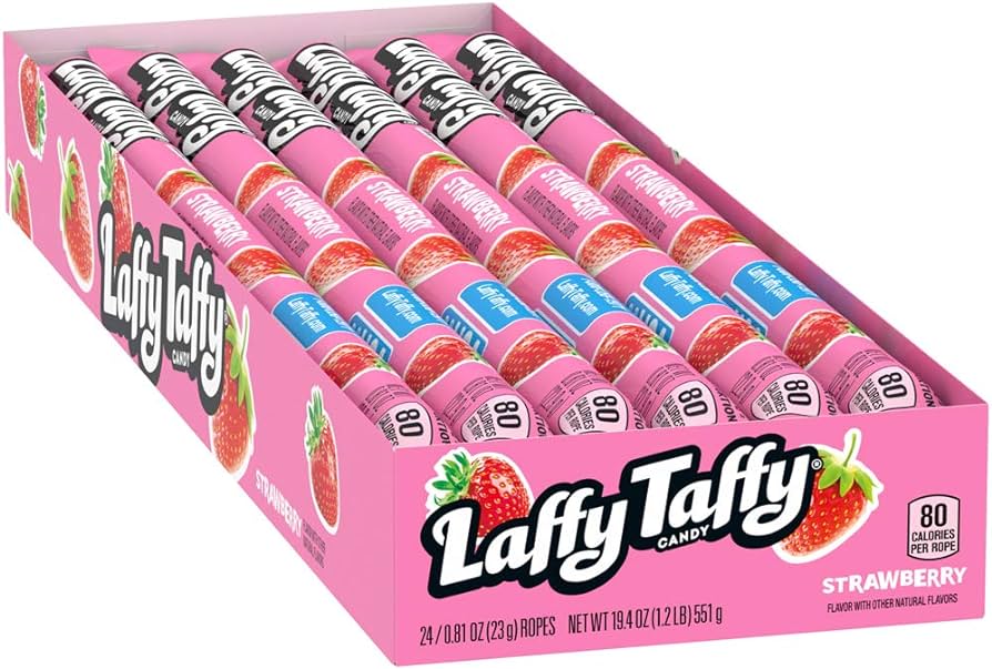Strawberry Laffy Taffy Rope 23g