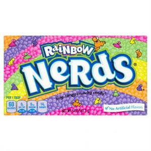 Rainbow Nerds 141g Theatre Box Display of 12