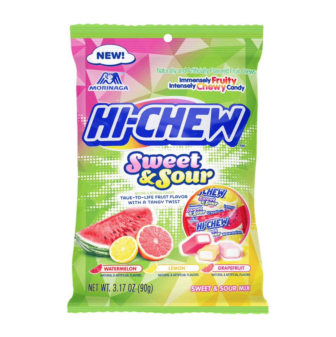 Hi Chew Bag Sweet & Sour Mx 3.17oz
