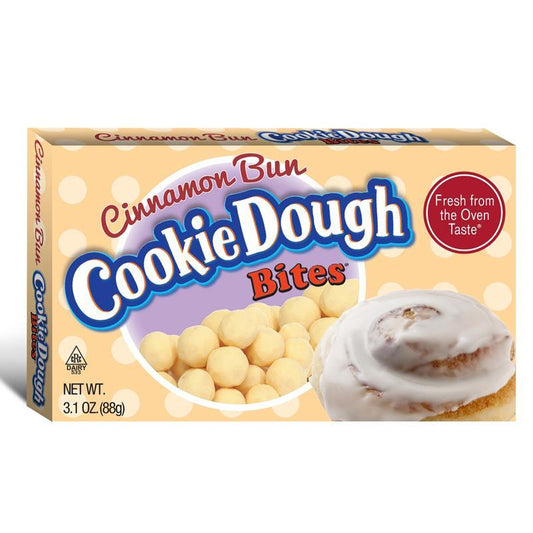 Cinnamon Bun Cookie Dough Bites Theatre Box 88g