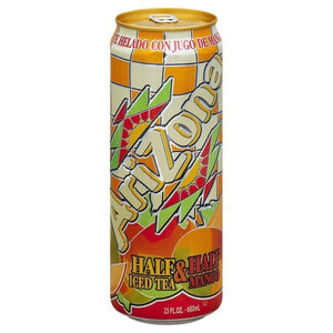 AriZona Tea Mango half & half 23OZ Can (680ml)