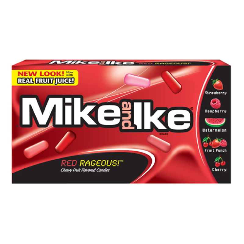 Mike & Ike Red Rageous Theatre Box 120g