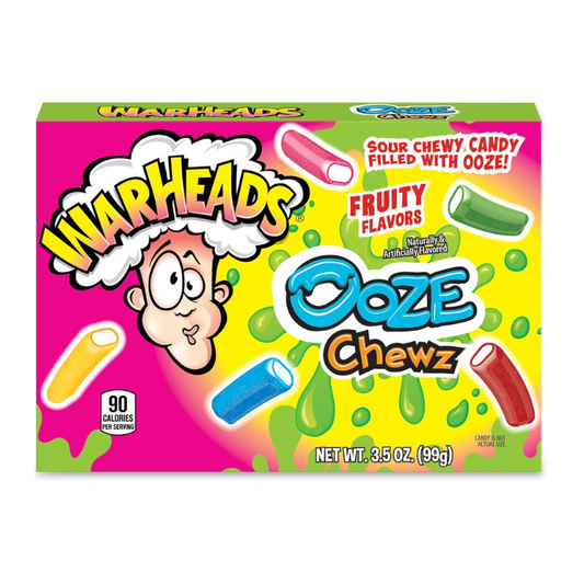 Warheads Ooze Chewz Theatre Box 99g